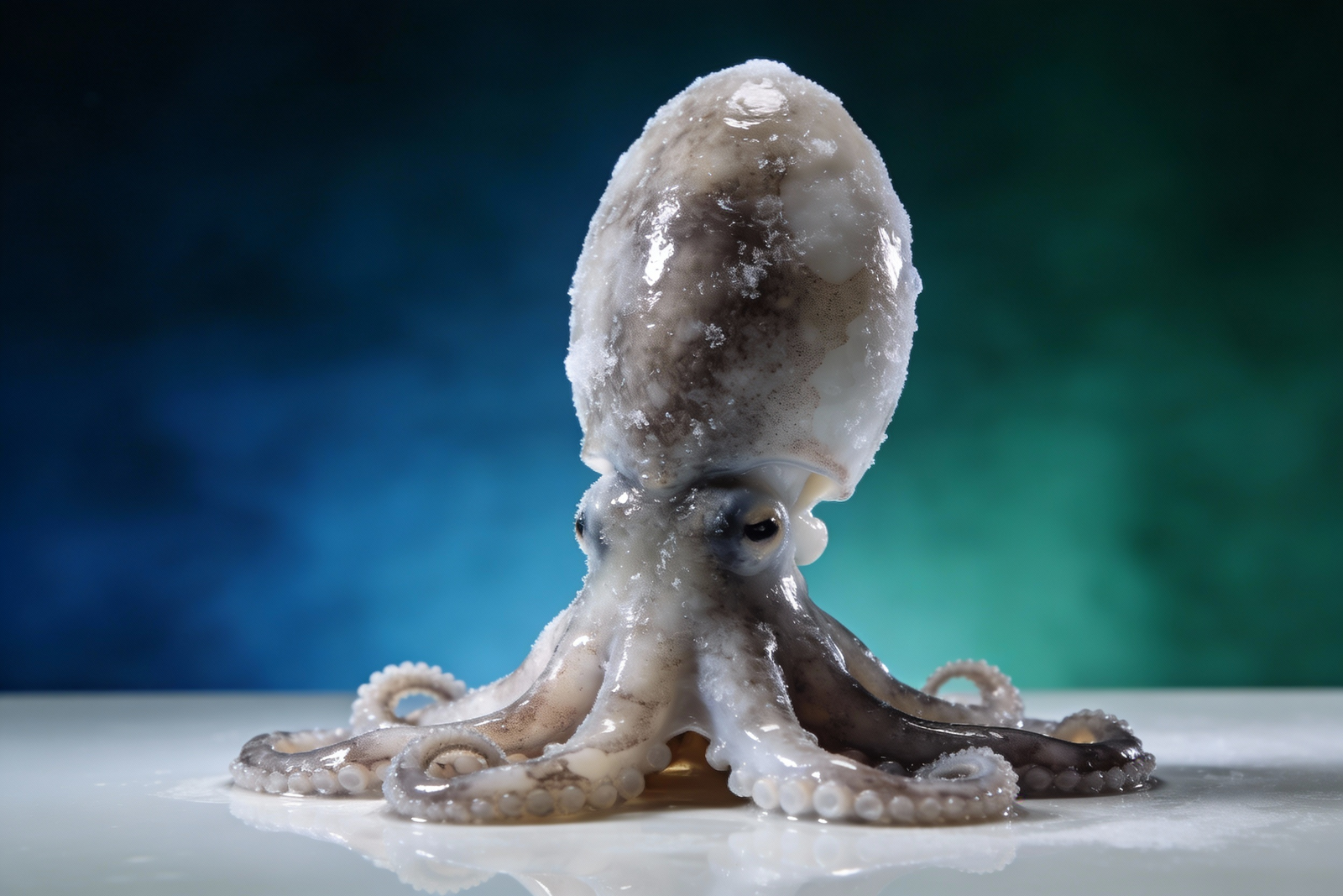 Frozen Common Octopus